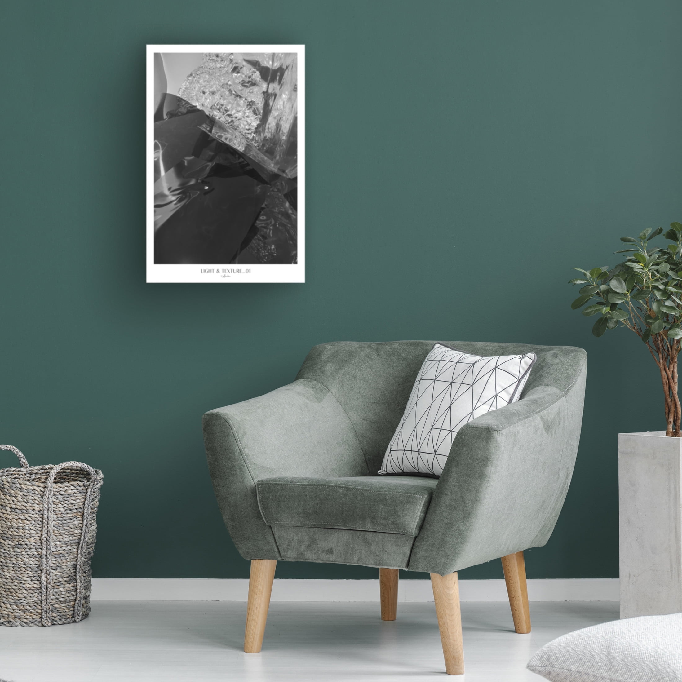 Trademark Fine Art Annika John Light and texture 01 Canvas Wall Art