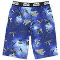 thumbnail image 2 of Star Wars Boys' Youth Starfighters Millennial Falcon Tie Fighter X-Wing Pajama Sleep Shorts, 2 of 3
