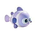 thumbnail image 4 of Juguete flotante de piscina con forma de pez de cuerda para niños y niñas. Violeta, 4 of 9