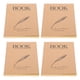 thumbnail image 1 of Cuaderno de bocetos de papel Kraft Bling Bling 4 piezas, 1 of 12