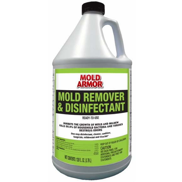 WM Barr & Mildew Stain Remover FG550 Mold Armor; Used To Remove Mold And Mildew; 1 Gallon Jug