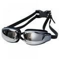 thumbnail image 2 of Swimming Goggles for Men - Anti Fog Goggles Adult Swimming UV Protection - Fit for Adult Men Women- 4 Colors, 2 of 7