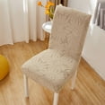 thumbnail image 1 of Wholesale Upgraded High Elastic Integrated Back Chair Cover with Thickened Embossed Design, All-Season Universal Removable & Washable Slipcover for Chairs with Back Height 45-55cm and Seat Length, 1 of 6