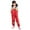 A Red, variant on Cnbwig Rain Jacket Toddler Kids Coat Suspender Boys Cartoon Fishing Printed Waterproof Rain Coat Jumpsuit Children Waders Trousers Kids Rain Jacket,Toddler Boys Raincoat A Black 3-4 T