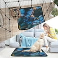thumbnail image 6 of Washable Pet Pee Pads with Super Absorbent Reusable Training Pads for Dogs & Cats Beautiful Blue Butterfly, 6 of 6
