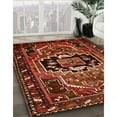 thumbnail image 3 of Ahgly Company Machine Washable Indoor Rectangle Traditional Crimson Red Area Rugs, 7' x 10', 3 of 7