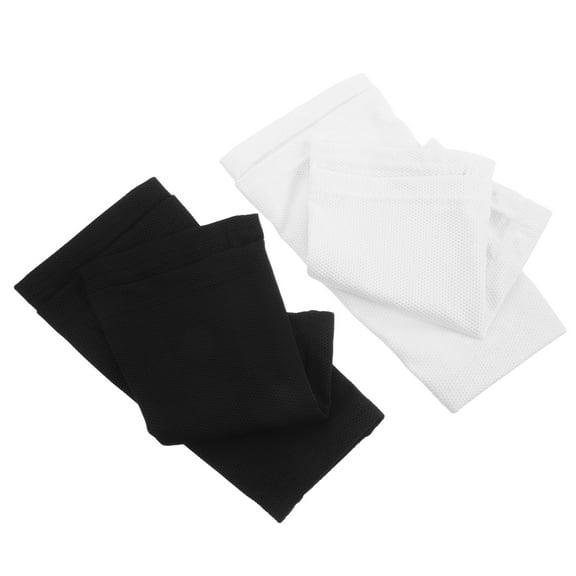 HAMPPLIES 2 Pairs Shin Guard Sleeve for Boys and Girls Soccer Training