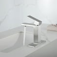 thumbnail image 4 of Single handle single hole bathroom faucet with deck plate, 4 of 9
