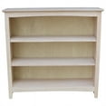 thumbnail image 4 of International Concepts Solid Wood Shaker Bookcase, 36 in H, 4 of 11