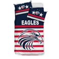 thumbnail image 4 of Juego de cama USA Rugby Eagles Simple Style - Azul marino, 4 of 6