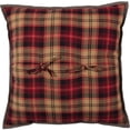 thumbnail image 6 of VHC Brands Rustic & Lodge Pillows & Throws-Cumberland Patchwork 18" x 18" Pillow, 18x18, Chili Pepper Red, 6 of 6