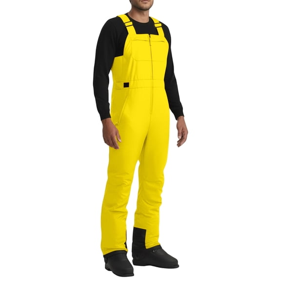 Mens Windproof Insulated Ski Bib Overalls Winter Outdoor Sports Activities Clothes