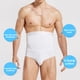 thumbnail image 5 of Minnieouse Ropa interior de hombre Entrenador de cintura Corsé Calzoncillos Body Shapewear Ropa interior Blanco METRO, 5 of 6