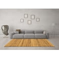 thumbnail image 3 of Ahgly Company Indoor Rectangle Abstract Brown Modern Area Rugs, 5' x 8', 3 of 4