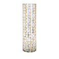 thumbnail image 1 of IMAX Corporation Xandra Graphic Vase in Gold, 1 of 1