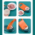 thumbnail image 4 of Kearding Envoltura para hacer bolas de hervida de plástico, lavable, portátil, ligera, para prensar masas, prensador, herramientas de Cocina y Comedor Naranja, 4 of 6