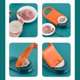 thumbnail image 5 of Ounissouiy Envoltura para hacer bolas de hervida de plástico, lavable, portátil, ligera, para prensar masas, prensador, herramientas de Cocina y Comedor Blanco, 5 of 6