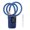 Blue, variant on Suodoka Motorcycle Password Lock Keyless Anti Theft Alarm Security Cable Loud Volume Rain Proof Battery Operated for Cycling Supplies, Black (31.5 in / 80 cm)