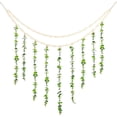 thumbnail image 1 of Xihbxyly Colgante de Pared con Cuentas de Madera, Elegante Diseño de Ramas de Madera Flotante, Decoración Artesanal con Flores Naturales, Estilo Bohemio Chic, Arte de Pared para Sala de Estar, 110 X, 1 of 7