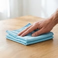 thumbnail image 5 of 5Pcs Microfiber Glass Cleaning Cloth 12 Inch Lint Free Polishing Towel – Streak Free Reusable Cleaning Cloth for Windows, Mirrors, Windshields, Glasses – Home, Auto, and Office Use, A, 5 of 7