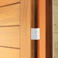 thumbnail image 4 of Design House 6-Pack 4" H x .25" Radius Butterfly Interior/Exterior Door Hinges, White, 4 of 12
