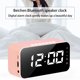 thumbnail image 5 of Altavoz Bluetooth, reloj digital con audio Bluetooth y despertador con alarmas, pantalla LED de espejo, Bluetooth V5.0, tarjeta TF y cable auxiliar., 5 of 6