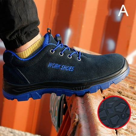 

Summer Men Outdoor Shoes Breathable Mesh Anti-slip Light Comfortable Safety Protective A