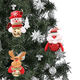 thumbnail image 3 of Adornos de campana navideña, lindo Papá Noel para decoración de fiestas navideñas, 3 of 5