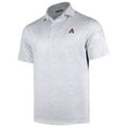 thumbnail image 2 of Men's Gray Arizona Diamondbacks Sublime Tri-Blend Polo, 2 of 3