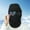 Black, variant on Windproof Coverage Outdoor Riding Mask With Glasses Face Mask Winter Windproof Hat