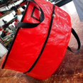 thumbnail image 2 of Coofit Garland Holiday Container Zippered Wreath Organizer Wreath Storage Bag for Xmas, 2 of 6