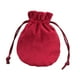 thumbnail image 4 of Bolsa con cordón para guardar joyas, organizador de regalos de fiesta, bolsa de terciopelo para relojes, collares, pulseras, dijes y aniversarios. Vino tinto 95x115cm, 4 of 8