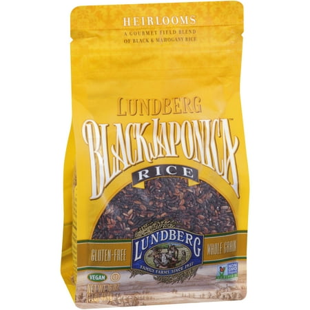 Lundberg Family Farms Black Japonica Rice, 16 oz (Pack of 6)