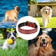 thumbnail image 5 of Collar de perro acolchado de cuero Collar de perro de cristal personalizado de tamaño pequeño y mediano, 5 of 5