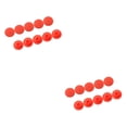thumbnail image 4 of Greeniant 10 piezas de pernos de bicicleta hexagonales, cubiertas de tornillos, bicicletas de montaña prácticas universales antipolvo M6,rojo 2piezas, 4 of 6