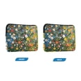 thumbnail image 7 of FORMRS 13-13.3 inch Laptop Sleeve Case Soft Carrying Quilted Computer Bag Cover, Green Floral Garden, 7 of 7