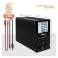 thumbnail image 3 of USB Adjustable DC Laboratory 30V 10A Lab Bench Power Supply Adjustable 60V5A Voltage Regulator Stabilizer Switching Power Supply ,Test accurately, 3 of 6