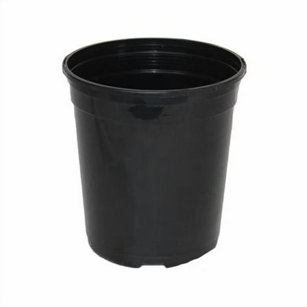 NRT0T1G3G18 Nursery Planter, Black Plastic, #1, 2.88-Qts. - Quantity 25