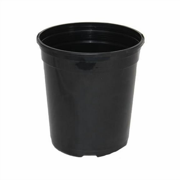 NRT0T1G3G18 Nursery Planter, Black Plastic, #1, 2.88-Qts. - Quantity 25