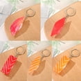 thumbnail image 4 of LICEWO Unique Food Theme Keychain Salmon Sushi Design for Students and Professionals, 4 of 16
