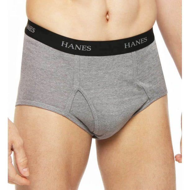 Hanes Classics Men`s TAGLESS No Ride Up Briefs with Comfort Flex Waistband,  XL 