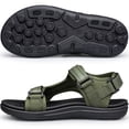 thumbnail image 4 of BNRSHOE Boys Sandals Open Toe Beach Sports Water Sandals for Kids Athletic Summer Outdoor Green, 4 of 7