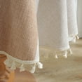 thumbnail image 3 of Rustic Round Tablecloth Tassel Boho Table Cloth for Tea Table Kitchen Dining Party Tabletop Decoration, 3 of 4