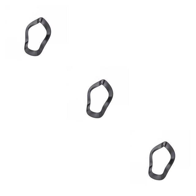 bedienty Lot de 5 Rondelles de Manivelle en Acier pour Vélo de Montagne Anti-Rouille Réduction de Bruit Fixation Support Inférieur 24mm 3ensemble
