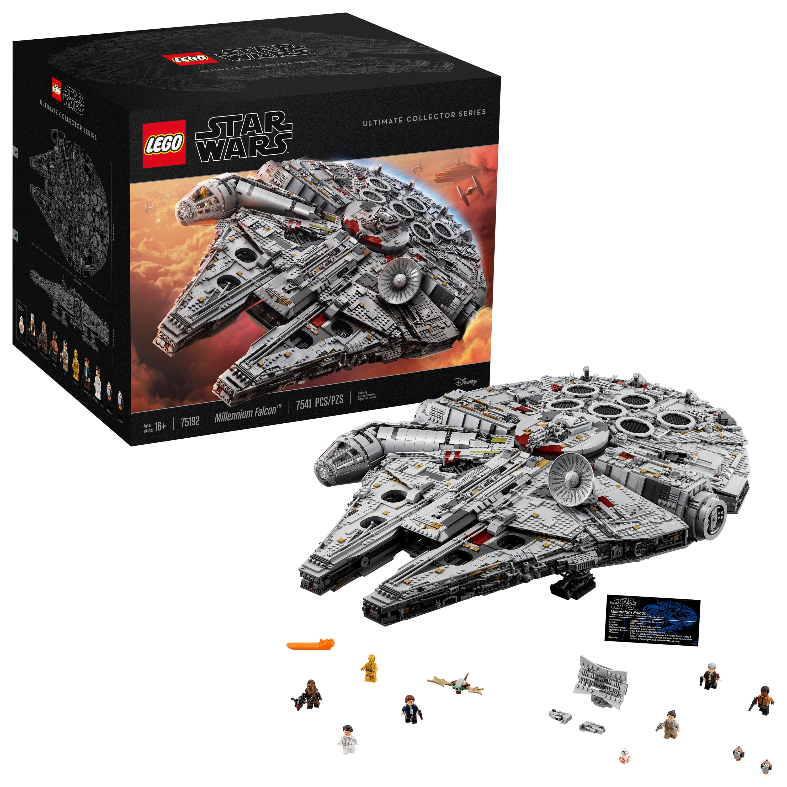 lego millennium falcon walmart