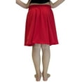 thumbnail image 2 of Vivian's Fashions Skirts - Girls, Cotton, Long, Circle (Red, Medium), 2 of 2
