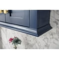 thumbnail image 6 of Home Bathroom Contemporary 24" Blue Toilet Topper Cabinet 2 Doors with 1 Inner Shelf, 6 of 7