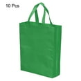 thumbnail image 3 of Unique Bargains Sac Cadeau Réutilisable Style Vertical Non Tissé 38x30cm, Vert Foncé Lot de 10, 3 of 5