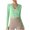 Beige, variant on Trendy Base Layer Crop Top Women Long Sleeve Keyhole Crop Tops with Thumb Hole for Women Seamless Ribbed Cropped Tee