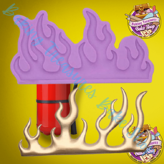 Flame Fire Silicone Mold